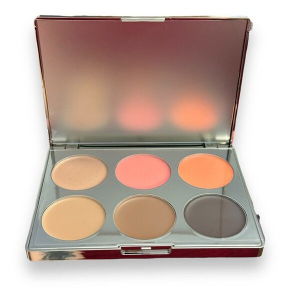 🆕 NWT Iconic London CREAM FACE PALETTE Multi-Use cream Blush Bronze Highlighter - Picture 2 of 8